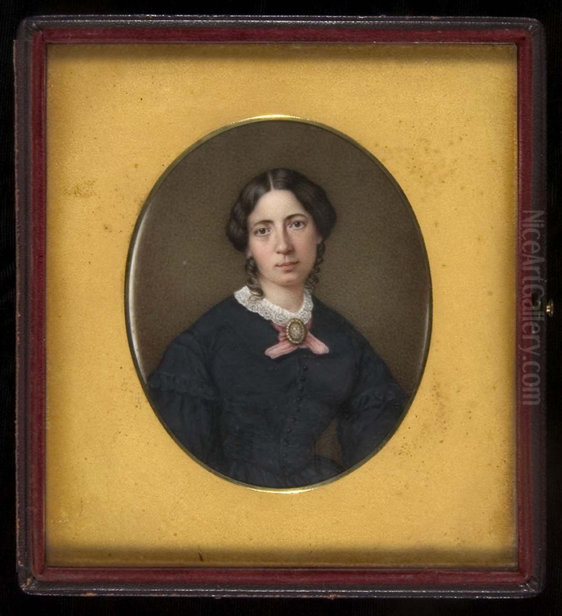 Mrs. Henry B. Bounetheau (Julia Clarkson Du PrI(C)) Oil Painting by Henry Brintnell Bounetheau