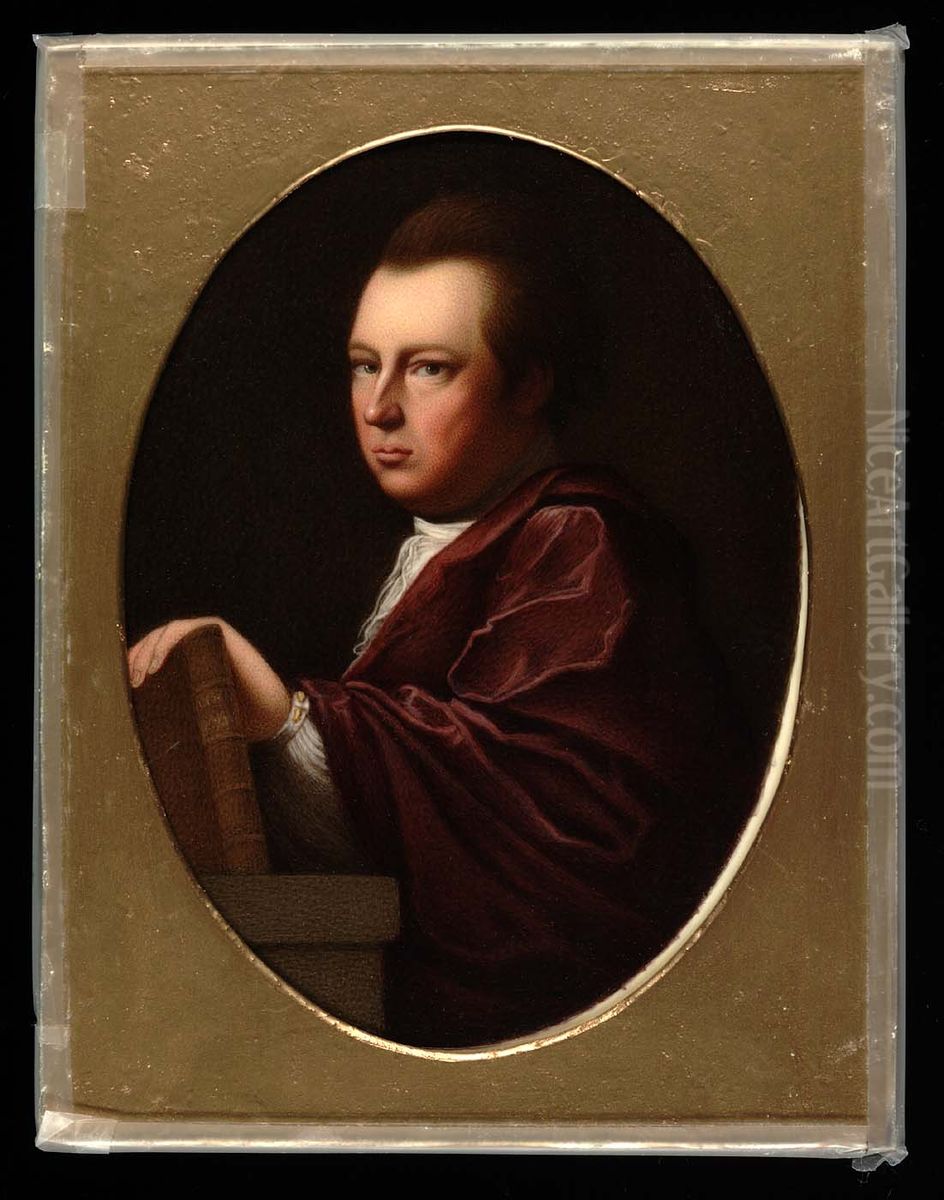 Peter Bounetheau Oil Painting by Henry Brintnell Bounetheau