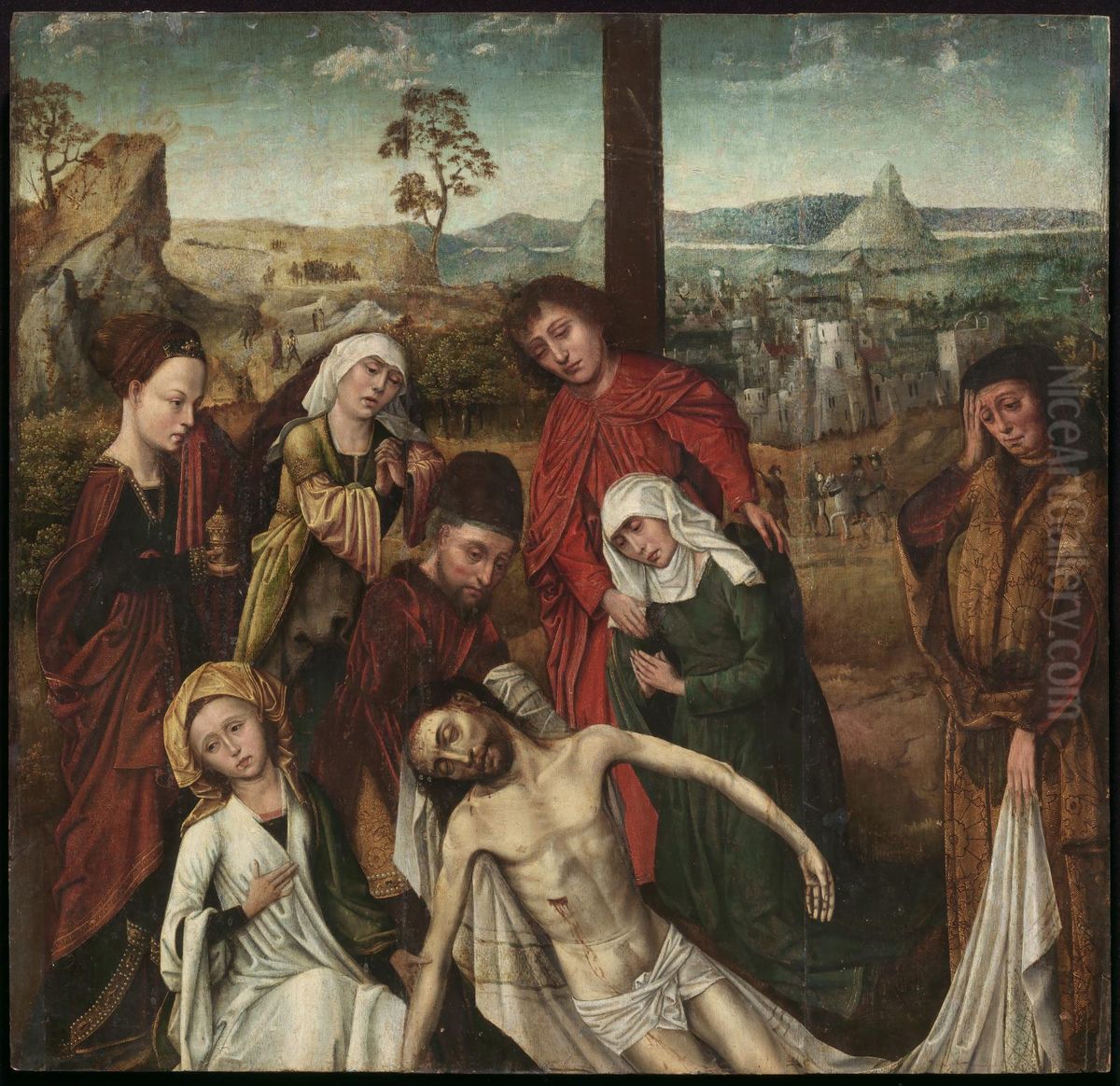 The Deposition of Christ Oil Painting by Goswin van der Weyden