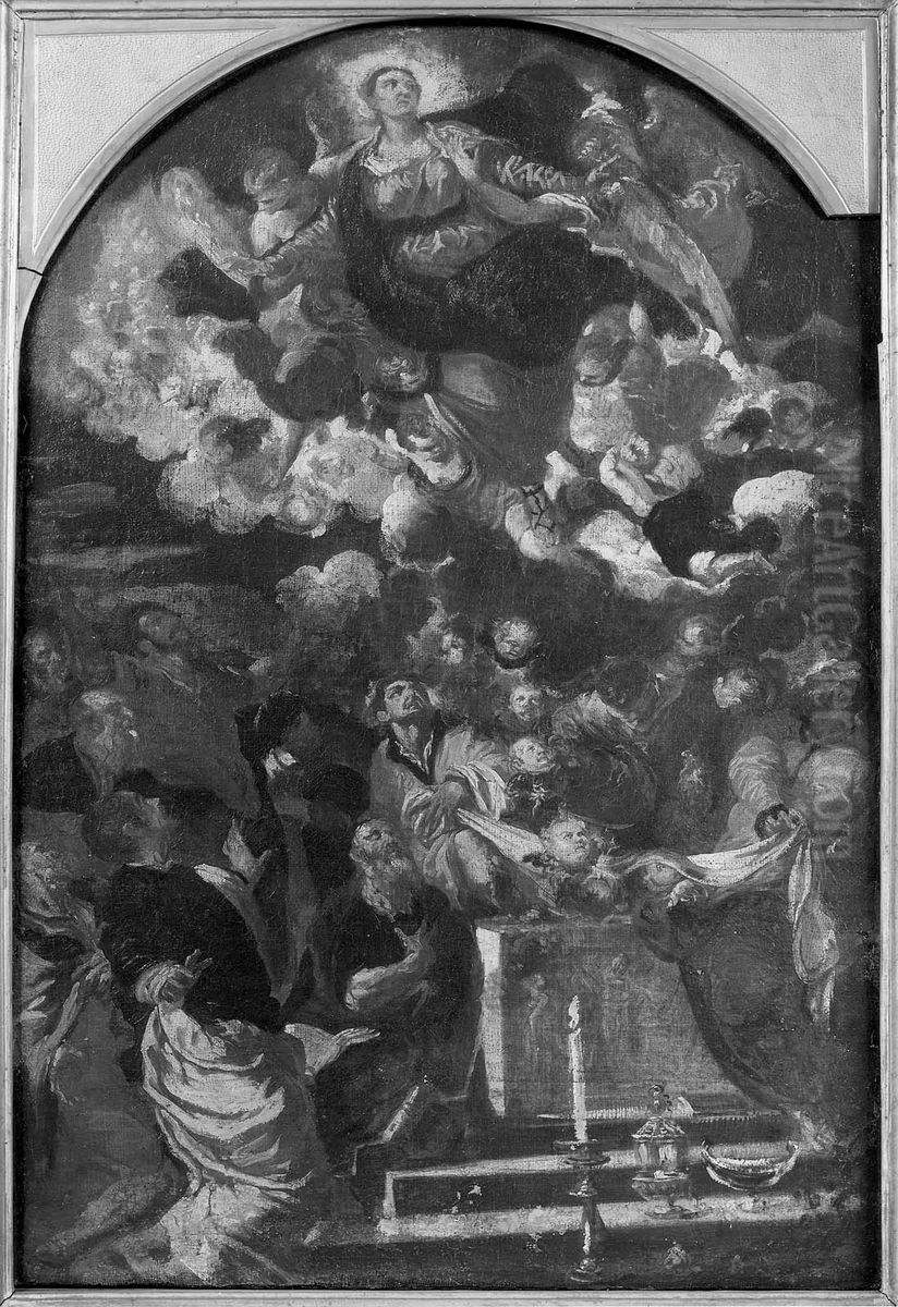 The Assumption of the Virgin Oil Painting by Jacopo Tintoretto