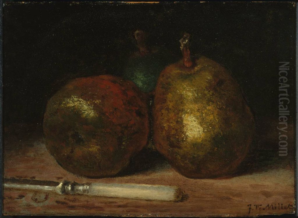 Pears Oil Painting by Jean-Francois Millet