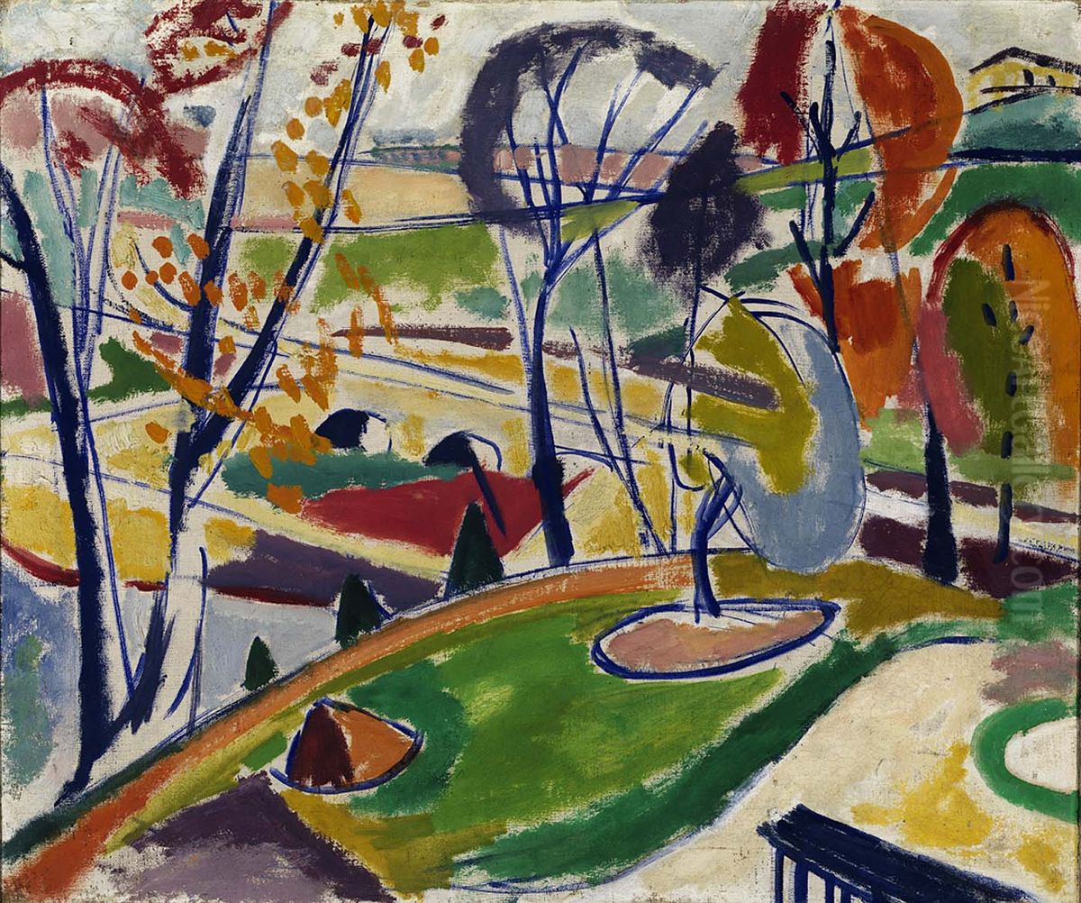 DI(C)cor Plat Oil Painting by Henry Lyman Sayen