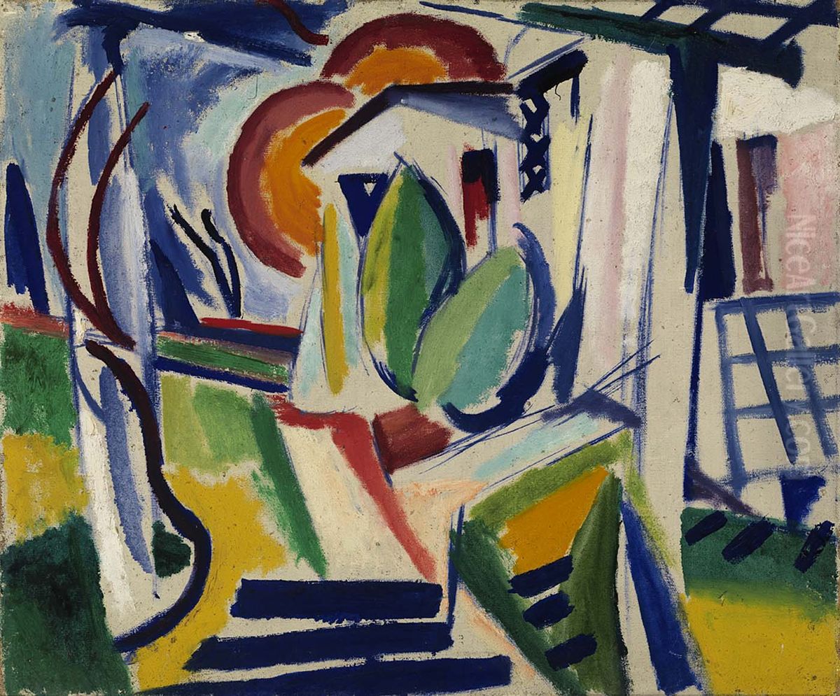 Fugue Oil Painting by Henry Lyman Sayen