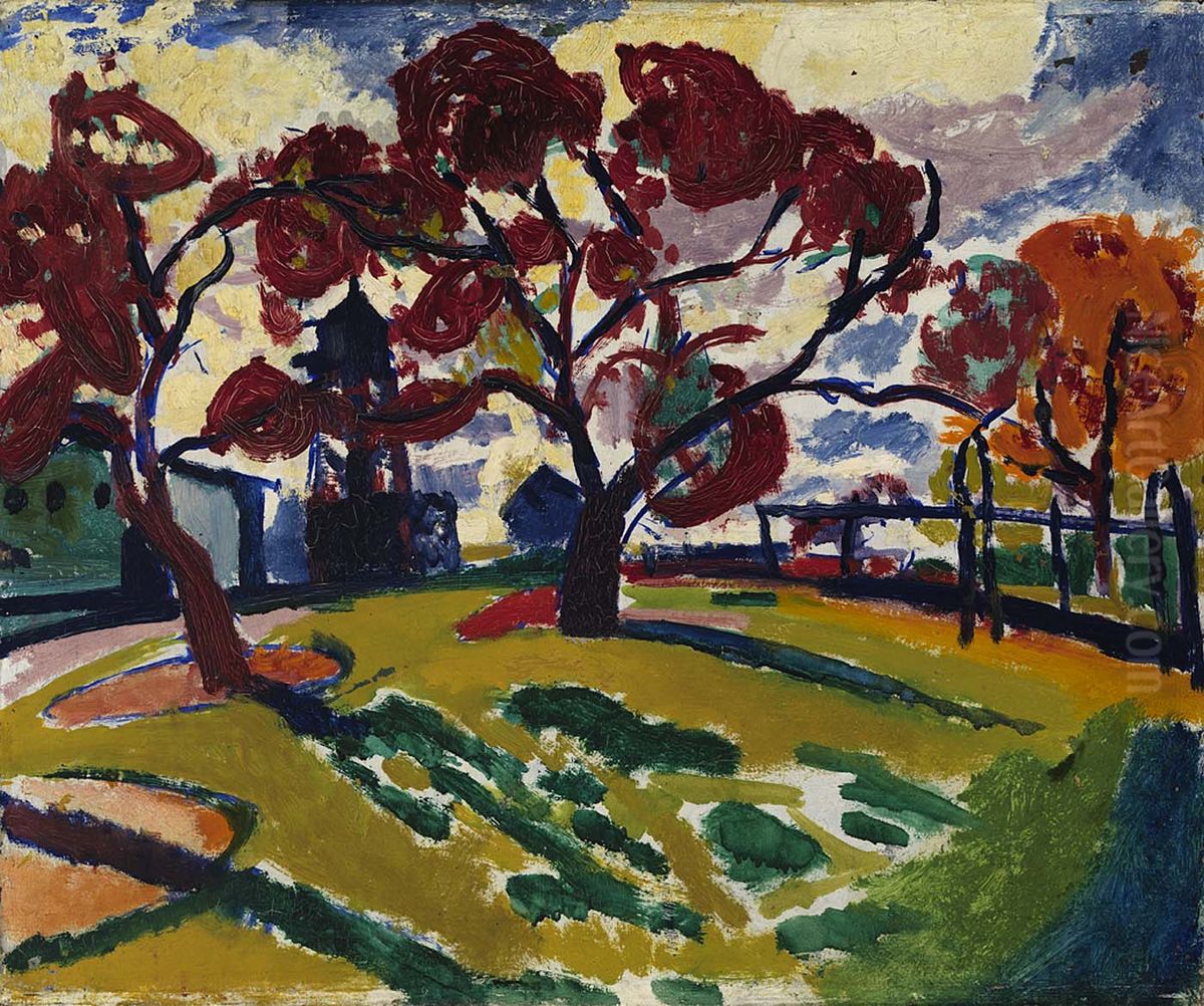 Winds Oil Painting by Henry Lyman Sayen