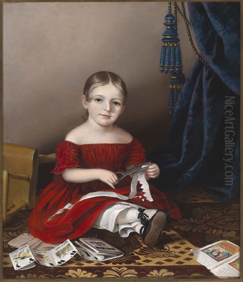 Mary Leypold Griffith (1838 - 1841) Oil Painting by Sarah Miriam Peale