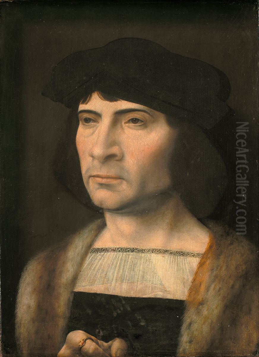 Portrait of a Man Oil Painting by Jan Gossaert