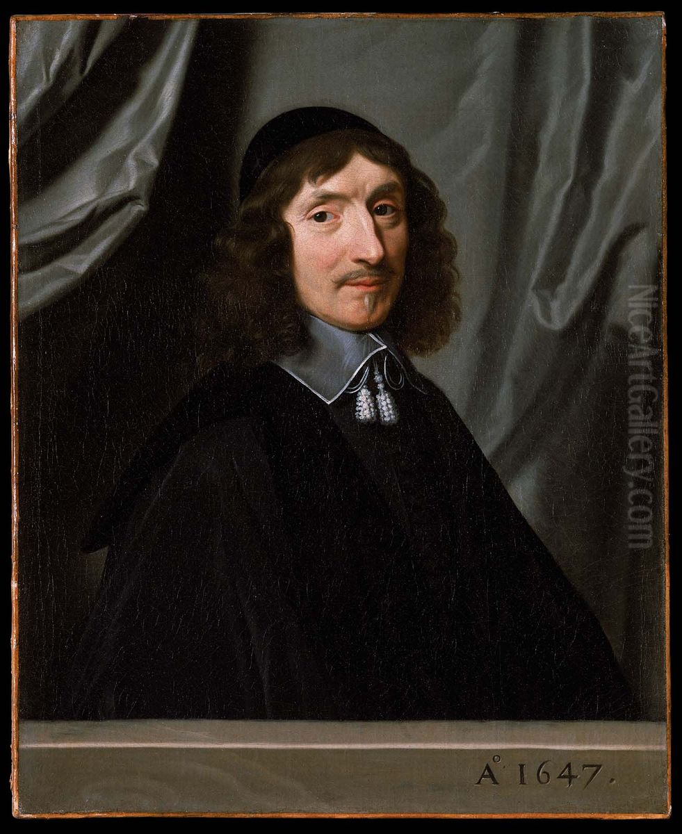 Valentin Valleron de Perrochel Oil Painting by Philippe de Champaigne