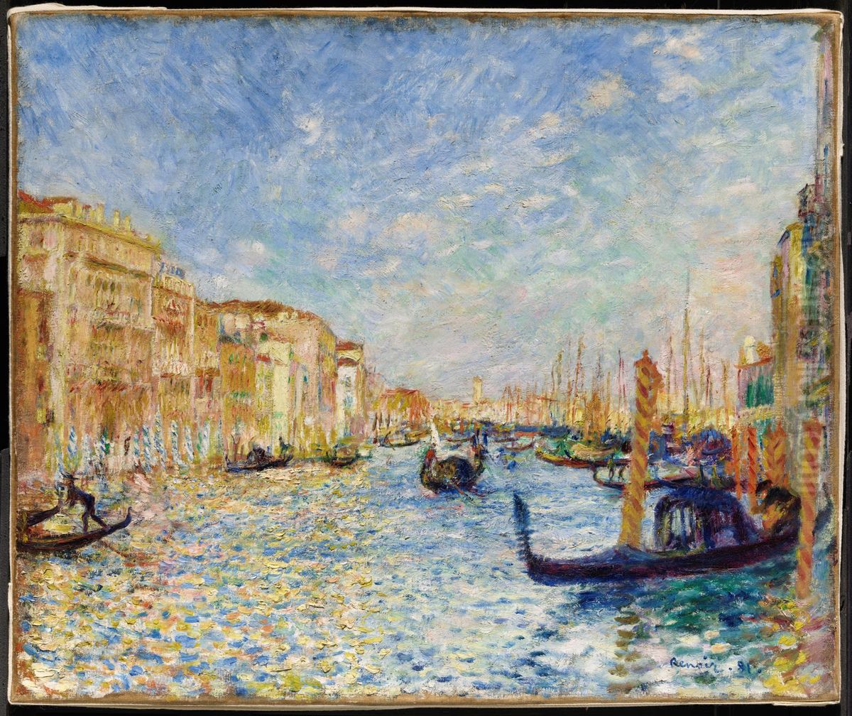 Grand Canal, Venice Oil Painting by Pierre Auguste Renoir