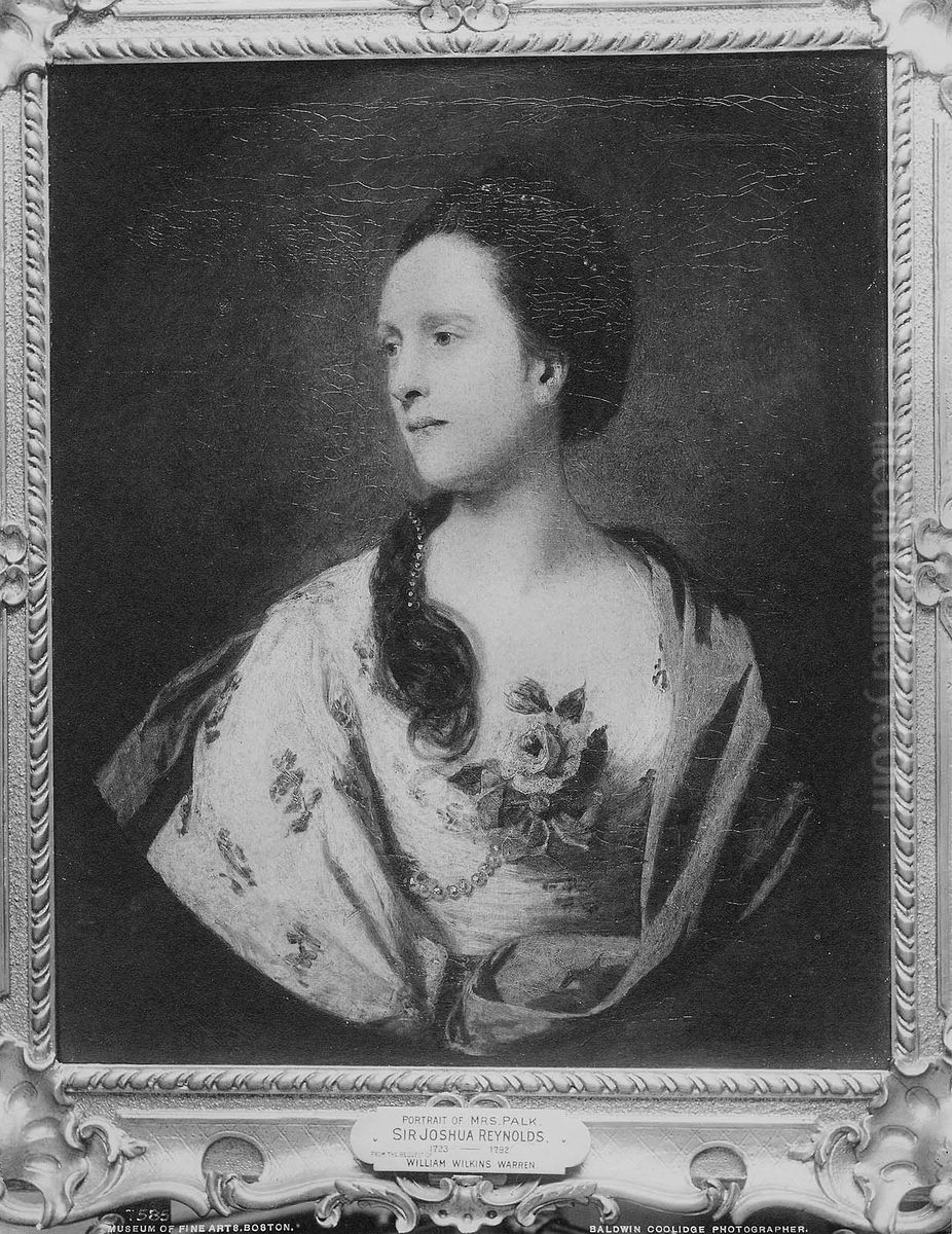 Anne Vansittart, Lady Palk Oil Painting by Of Sir Joshua Reynolds