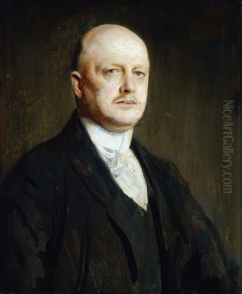Thomas B. Clarke Oil Painting by Alfred Quinton Collins