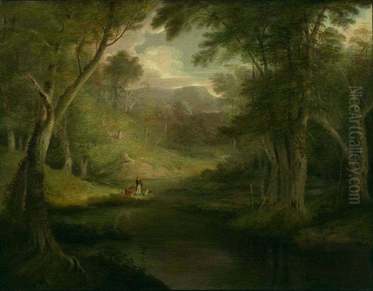 Sugar Loaf Mountain Oil Painting by Alvan Fisher