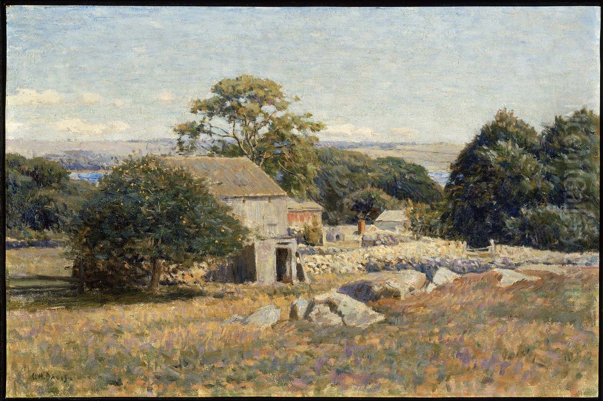 Morning Sunlight Oil Painting by Charles Harold Davis