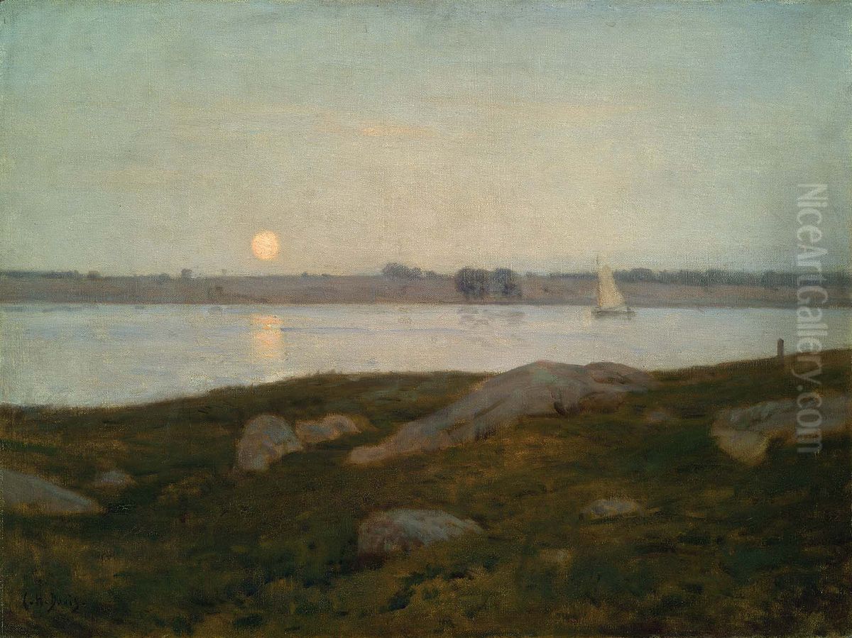 Summer Twilight Oil Painting by Charles Harold Davis