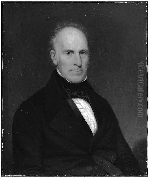 Alderman Jabez Ellis Oil Painting by Chester Harding