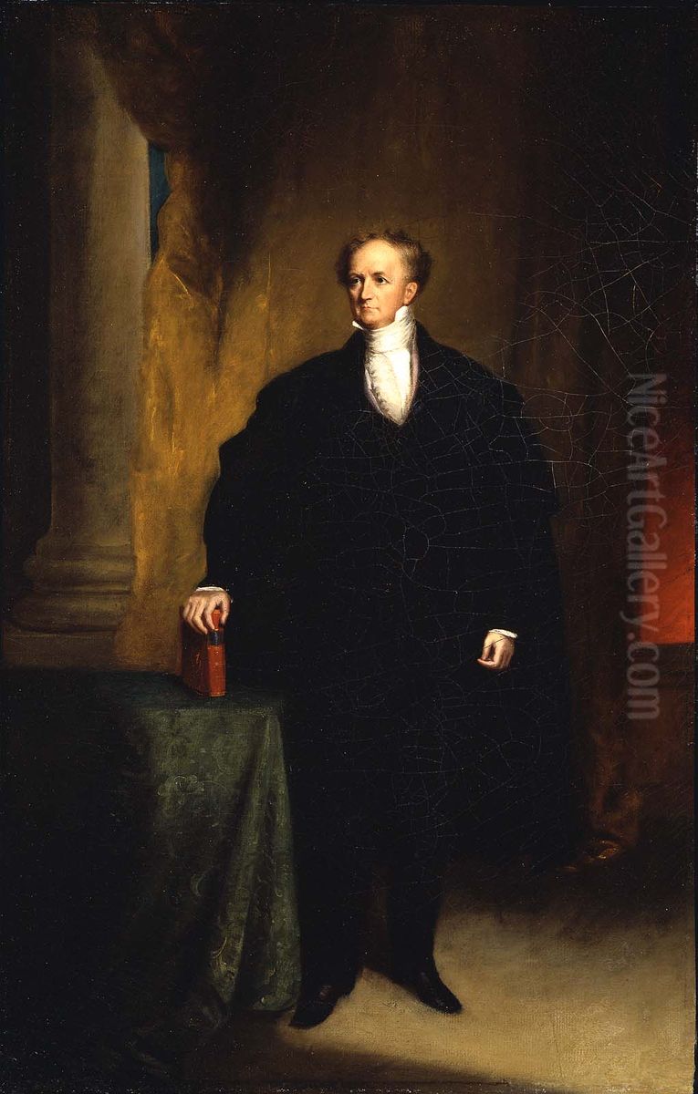 Abbott Lawrence Oil Painting by Chester Harding