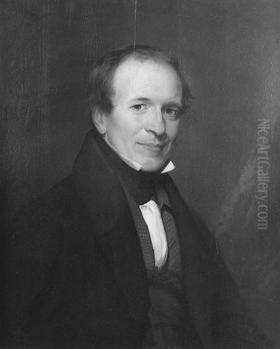 Alvan Clark Oil Painting by Chester Harding