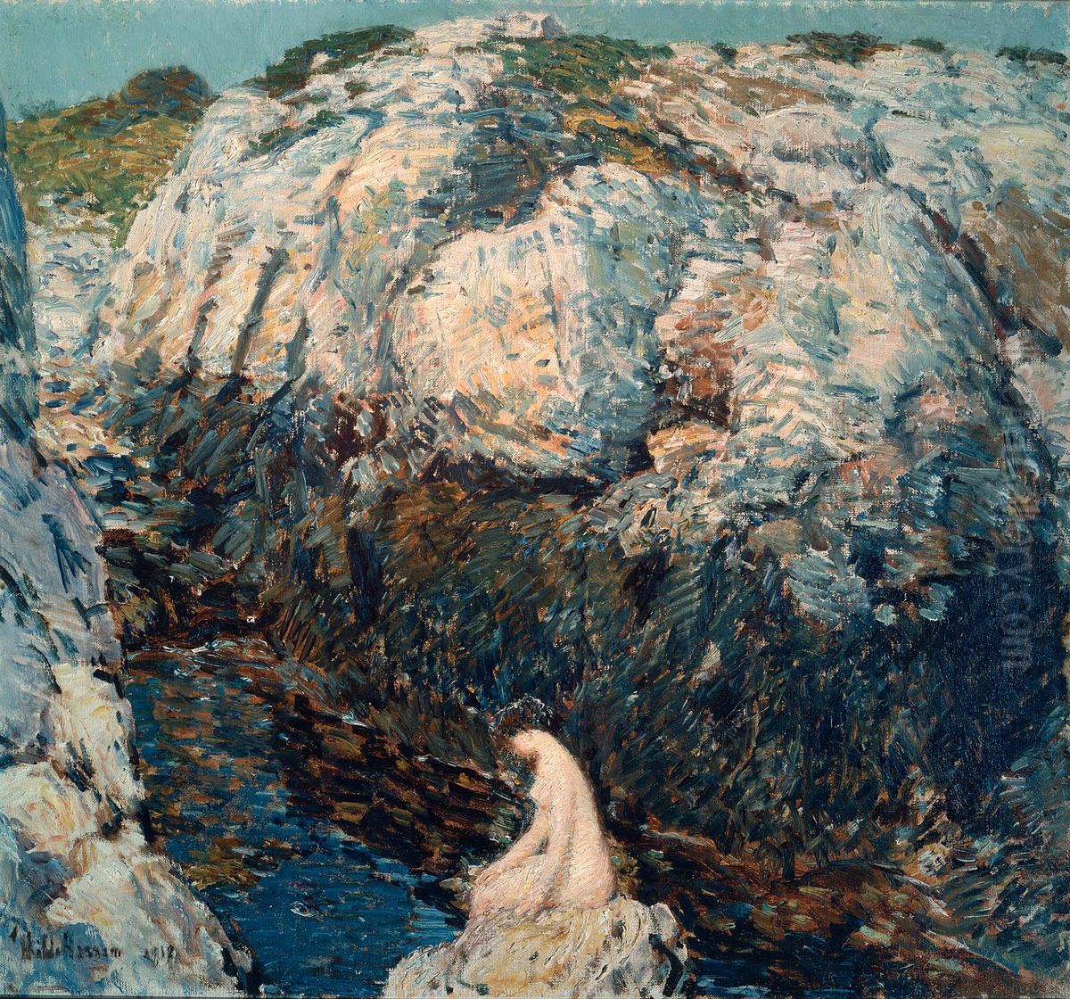 The Lady of the Gorge Oil Painting by Childe Hassam