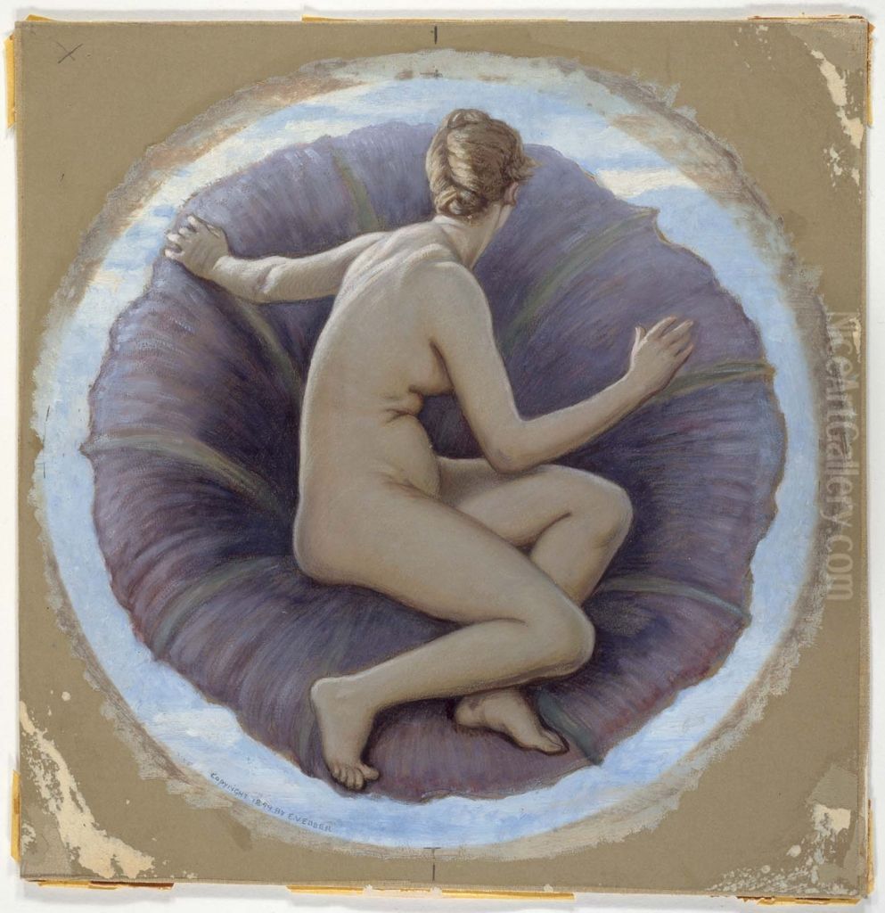 The Morning Glory Oil Painting by Elihu Vedder
