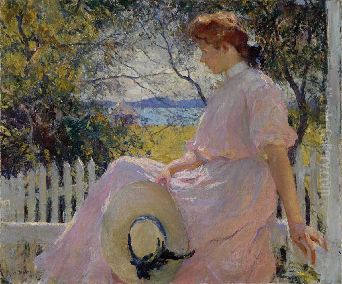 Eleanor Oil Painting by Frank Weston Benson