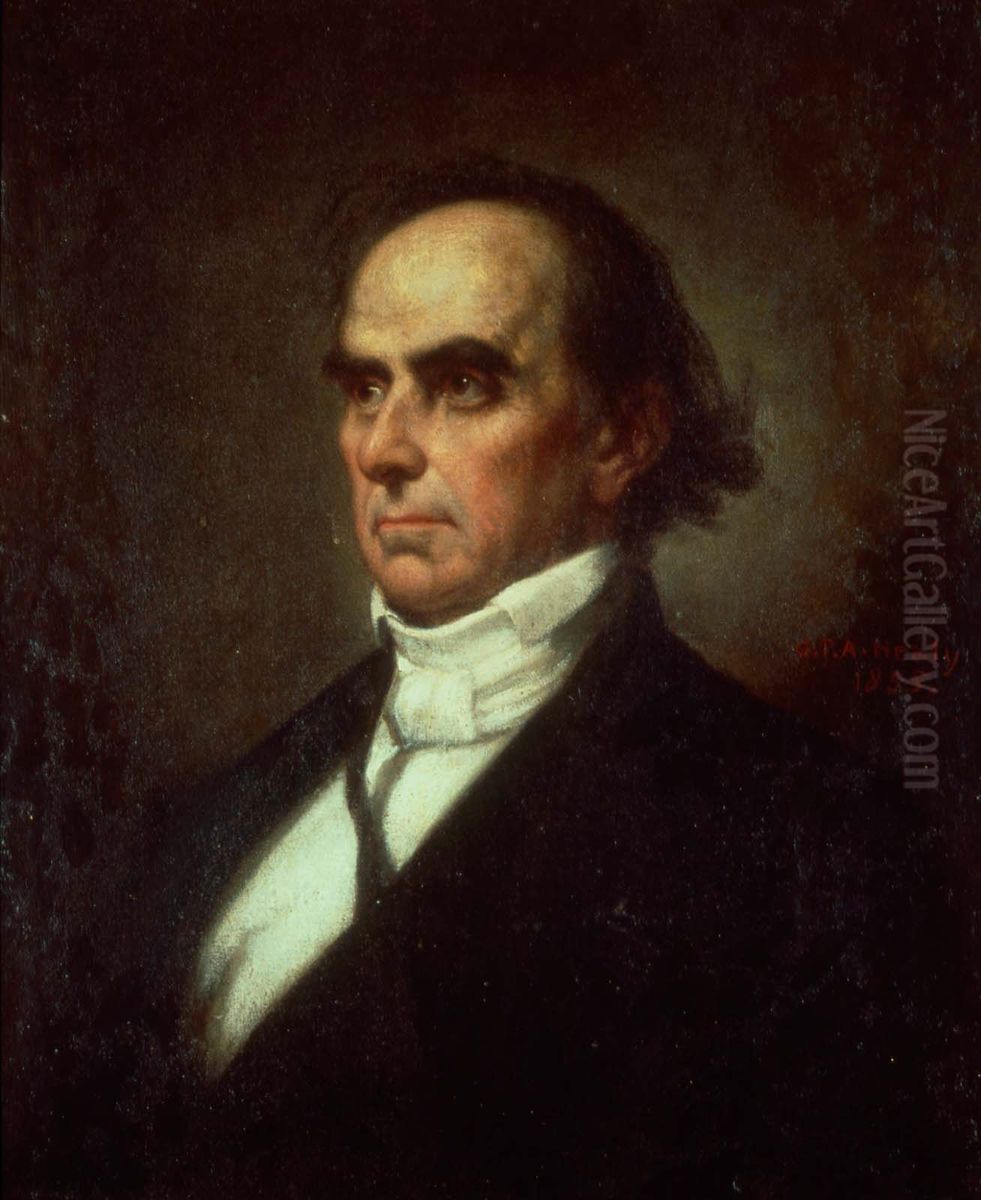 Daniel Webster Oil Painting by George Peter Alexander Healy