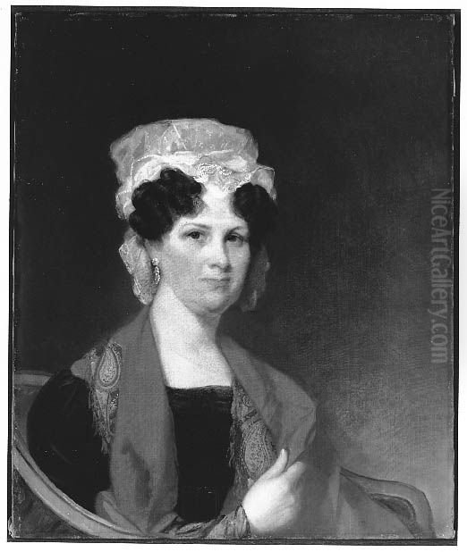 Mrs. Robert Waterston (Hephzibah Lord) Oil Painting by Gilbert Stuart