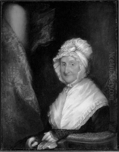 Mrs. George Williams (Lydia Pickering) Oil Painting by Gilbert Stuart