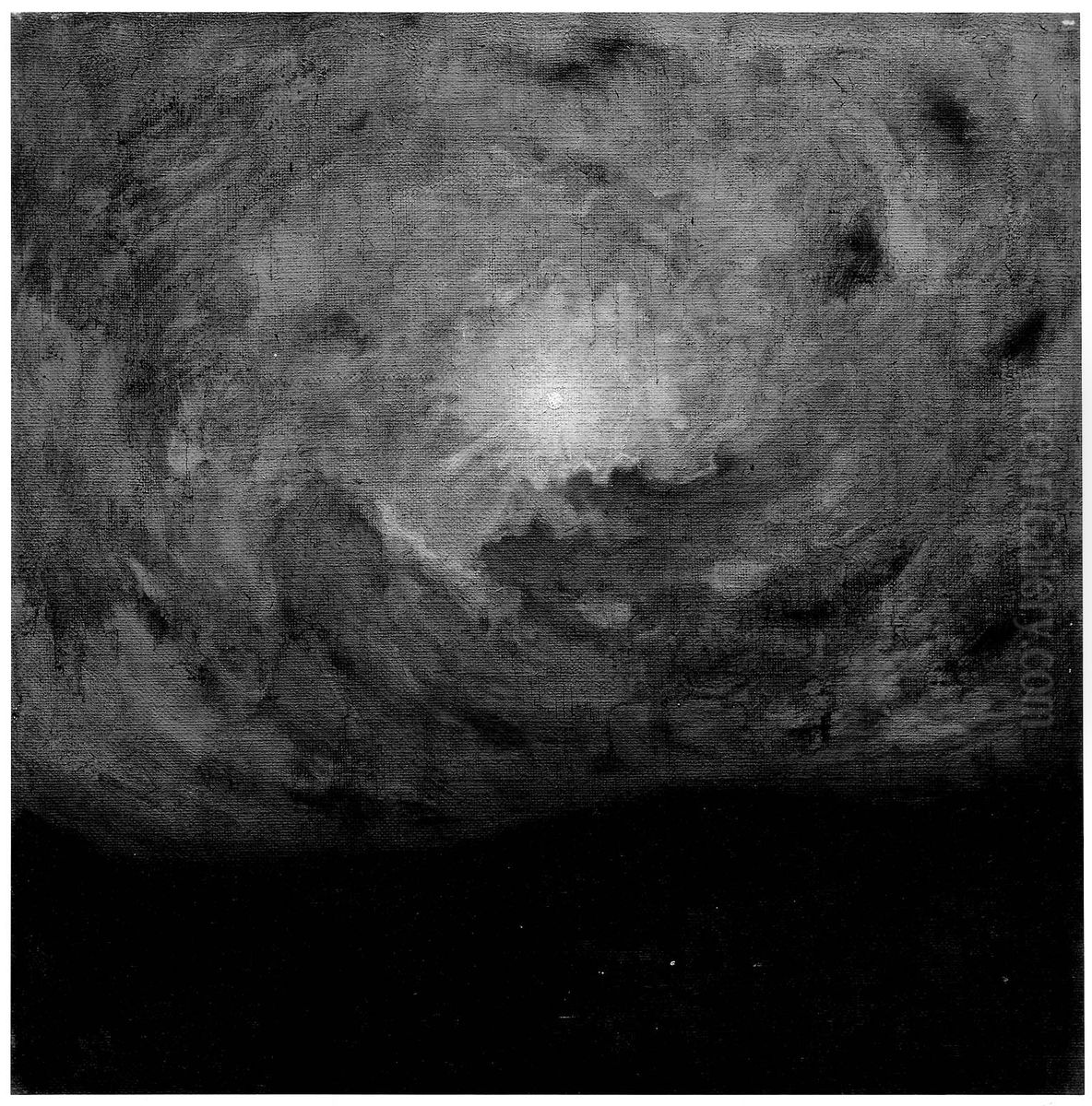 Moonlight, Woodstock Oil Painting by Hermann Dudley Murphy