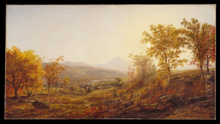 Autumn at Mount Chocorua Oil Painting by Jasper Francis Cropsey