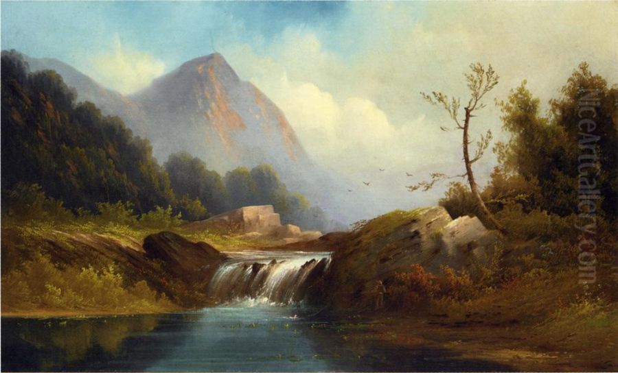 Wilderness Idyll Oil Painting by Robert Seldon Duncanson