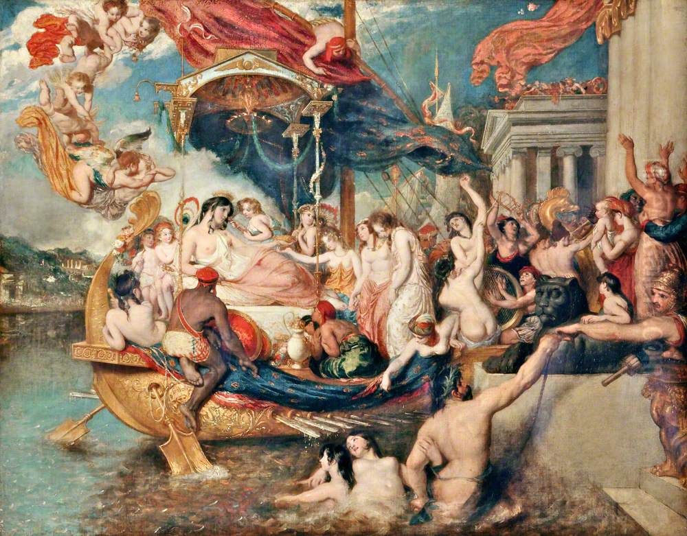 The Triumph of Cleopatra Oil Painting by William Etty