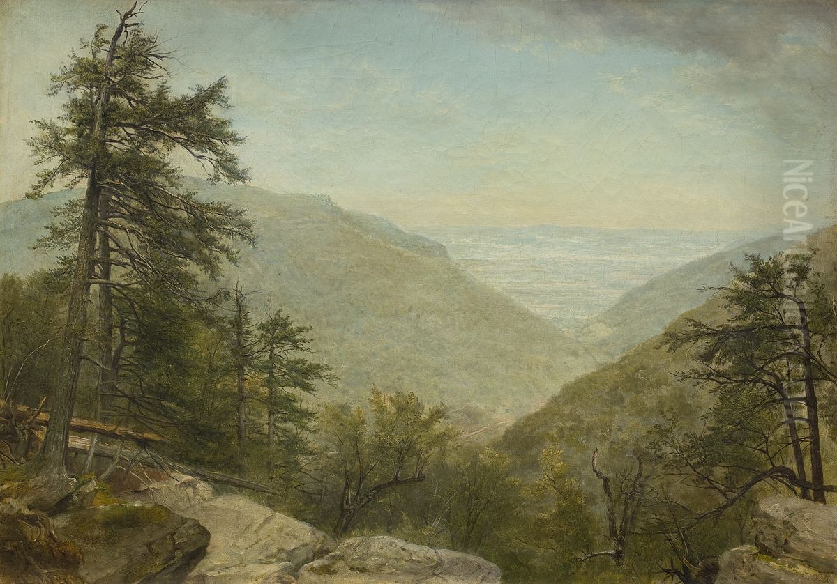 Kaaterskill Clove Oil Painting by Asher Brown Durand