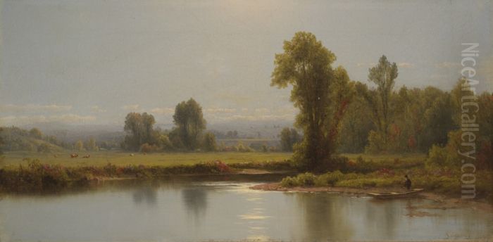 Landscape Oil Painting by Sanford Robinson Gifford