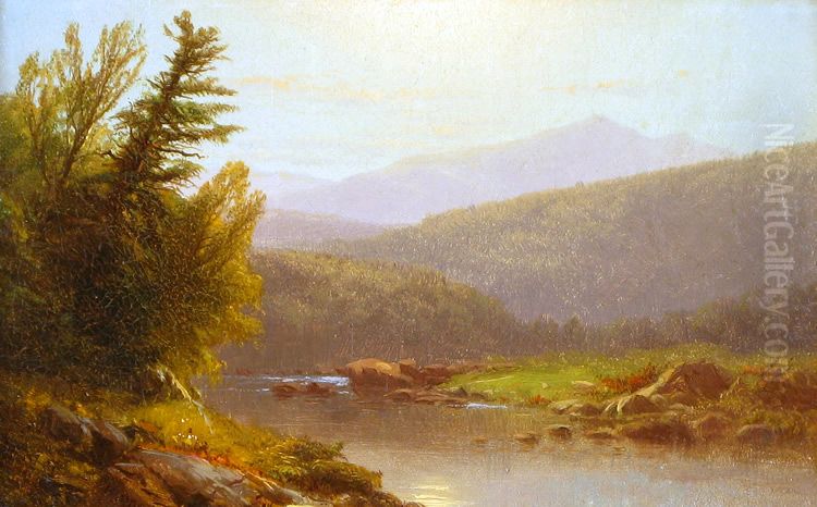 The Rivulet Oil Painting by William Hart