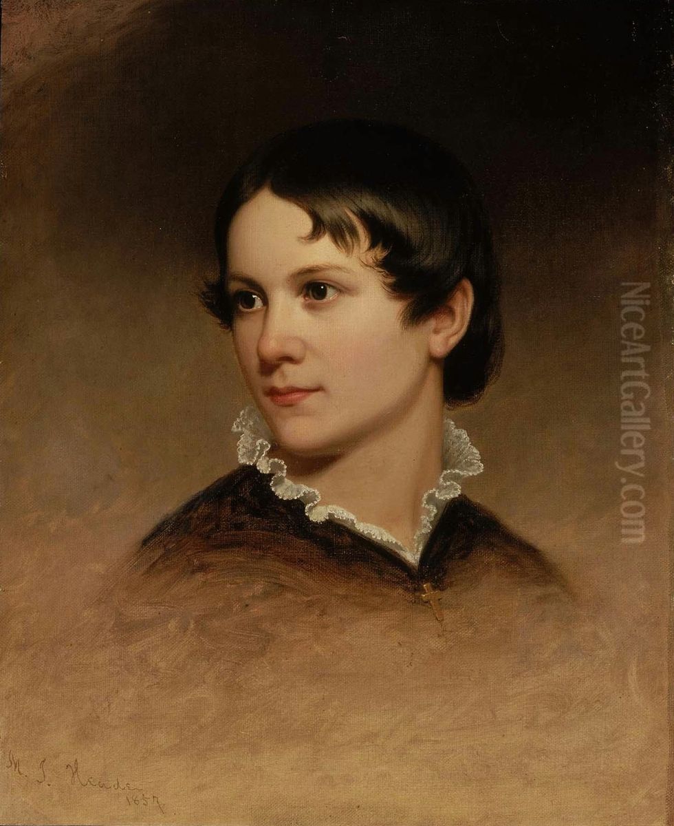 Mary Rebecca Clark Oil Painting by Martin Johnson Heade