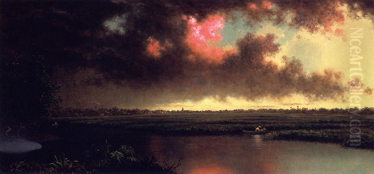 On the San Sebastian River, Florida Oil Painting by Martin Johnson Heade