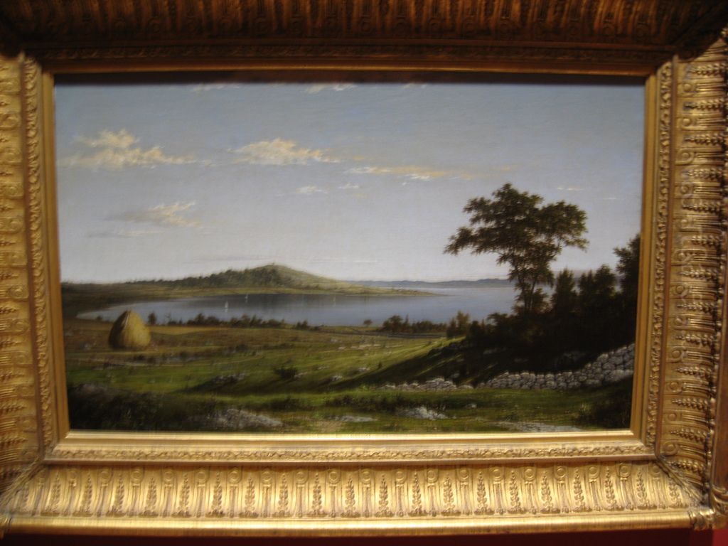 Rhode Island Shore Oil Painting by Martin Johnson Heade
