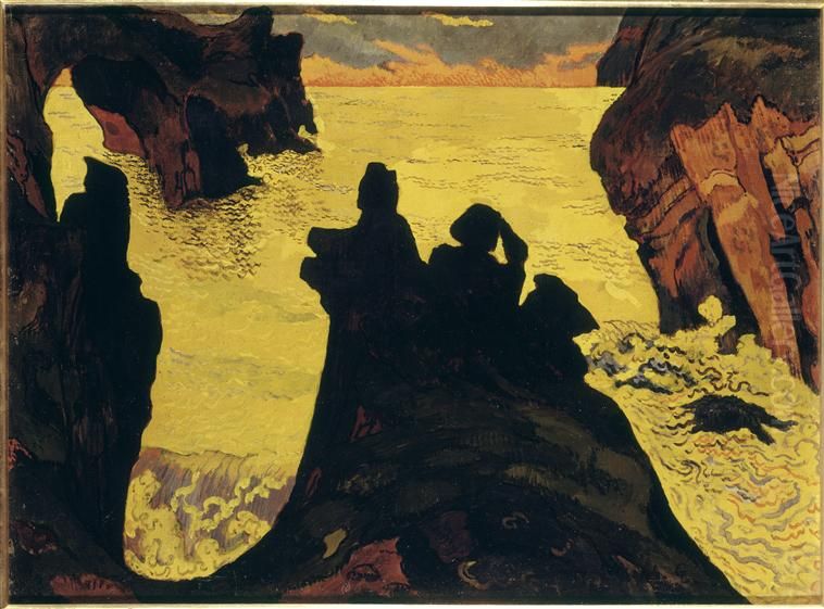 La Mer jaune Oil Painting by Georges Lacombe