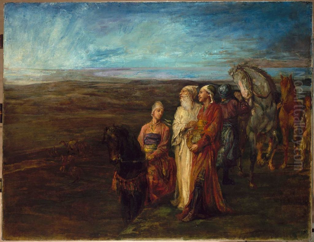 The Three Wise Men Oil Painting by John La Farge