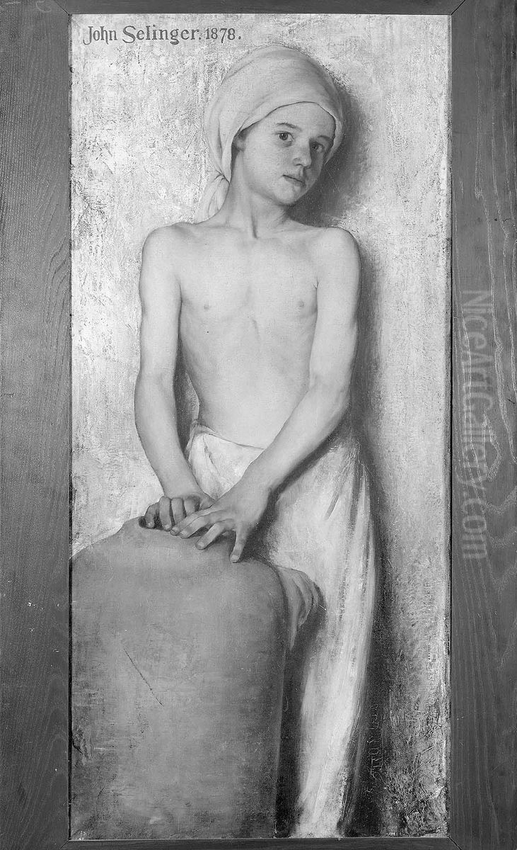 The Water Seller Oil Painting by John Paul Selinger