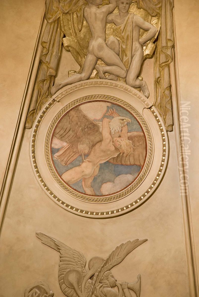 Ganymede and the Eagle Oil Painting by John Singer Sargent