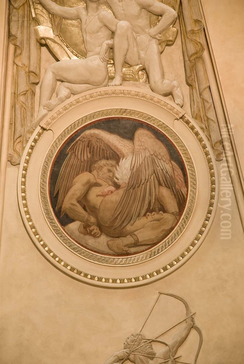 Prometheus Oil Painting by John Singer Sargent