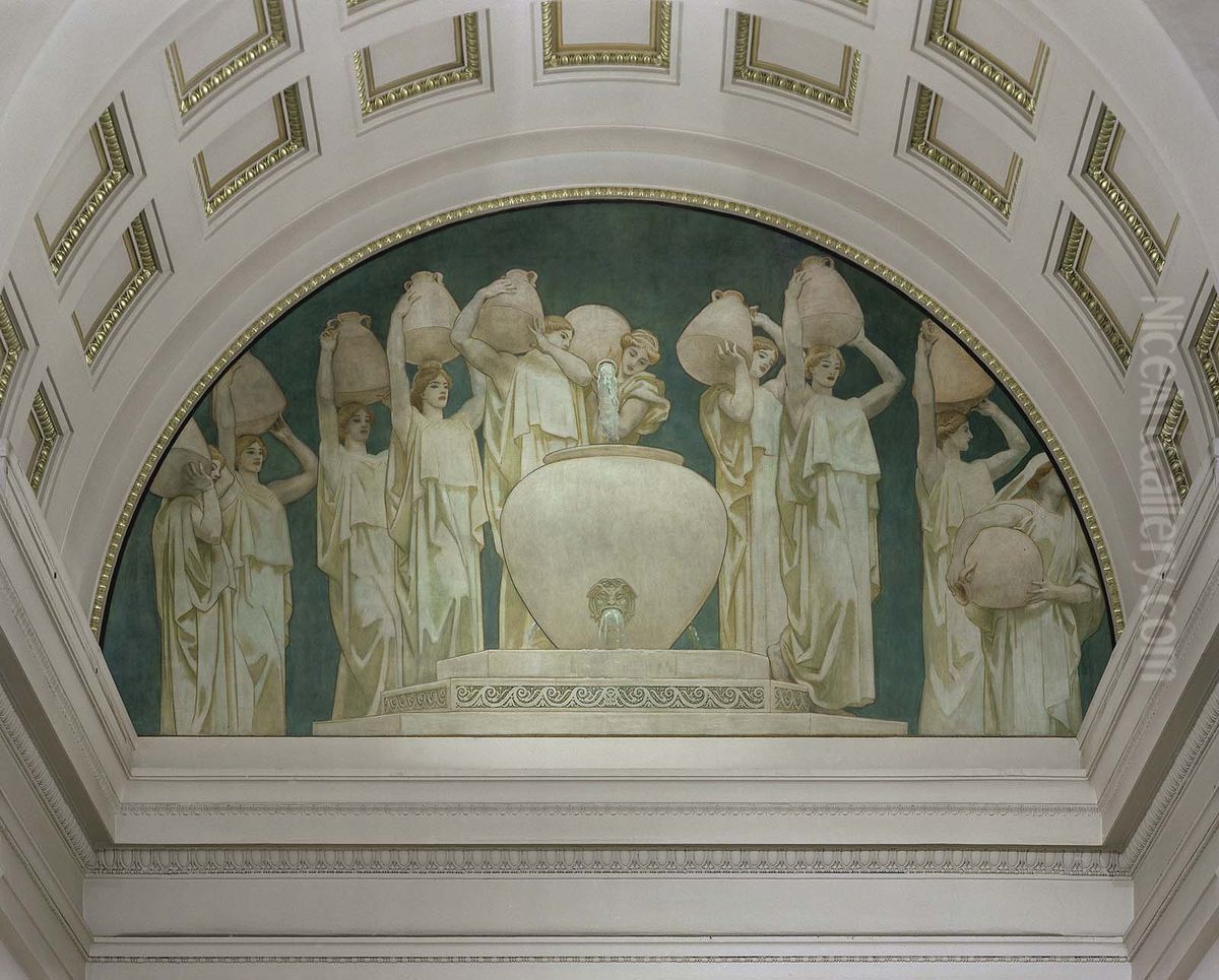 The Danaides Oil Painting by John Singer Sargent