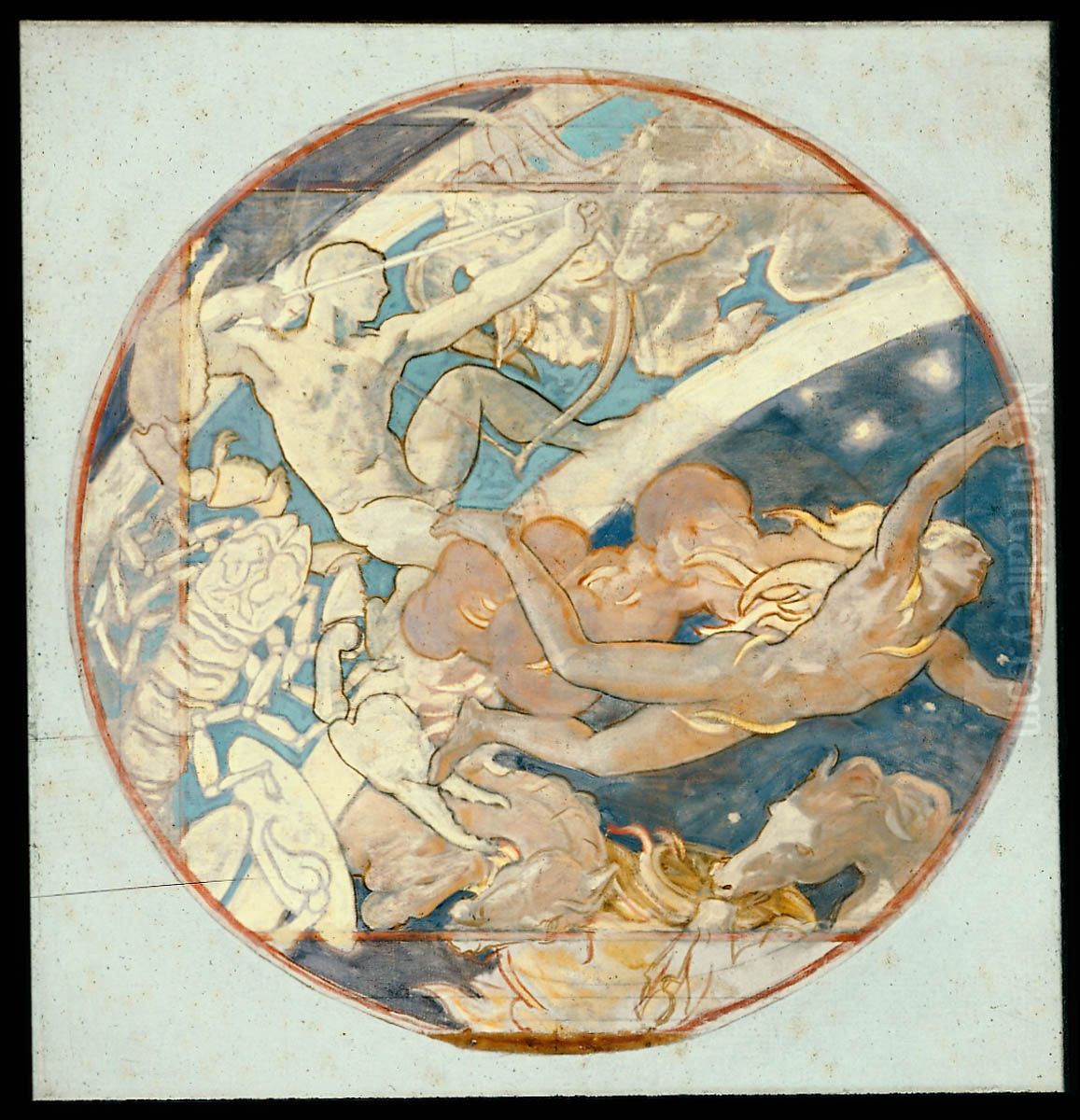 Sketch for Phaethon Oil Painting by John Singer Sargent