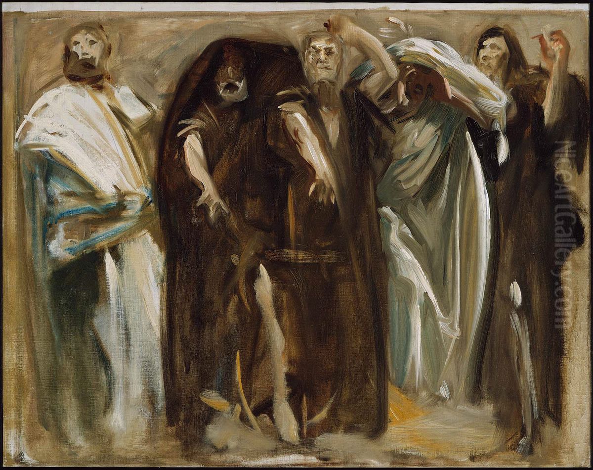 Frieze of the Prophets Oil Painting by John Singer Sargent