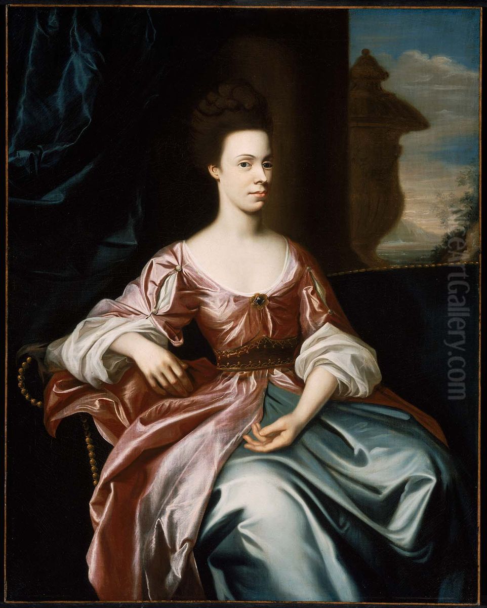 Mrs. Joseph Warren (Elizabeth Hooton) Oil Painting by John Singleton Copley