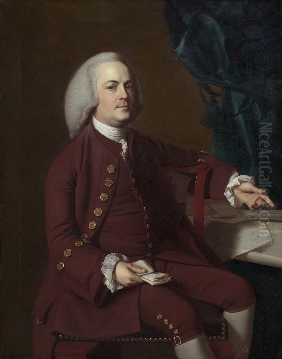Isaac Royall Oil Painting by John Singleton Copley