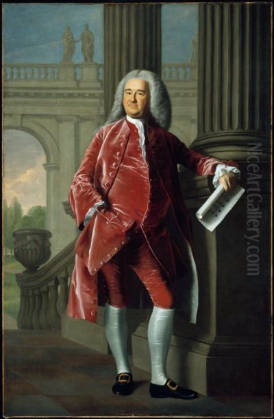 Nathaniel Sparhawk Oil Painting by John Singleton Copley