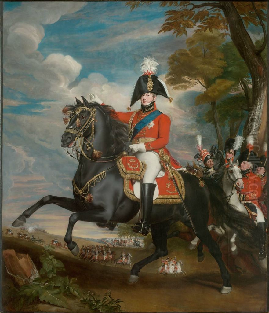 George IV When Prince of Wales Oil Painting by John Singleton Copley