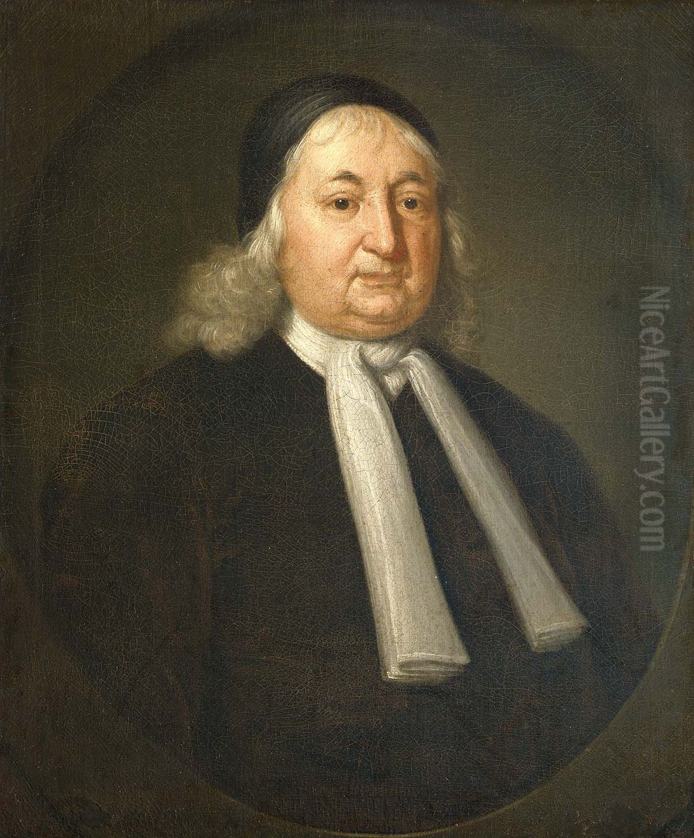 Judge Samuel Sewall Oil Painting by John Smibert