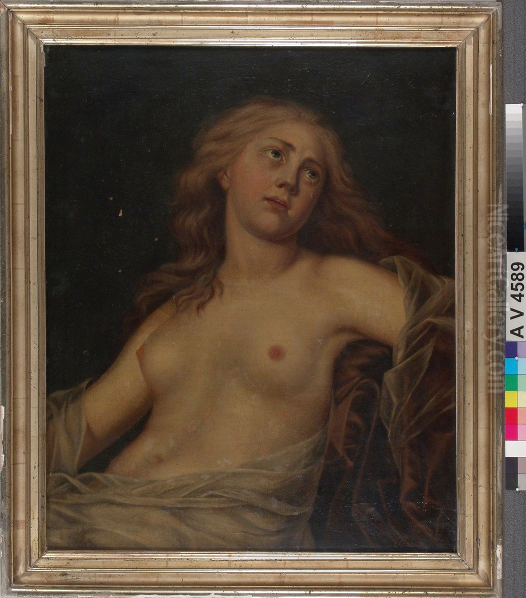 Ariadne, kopio Adolf Ulrik Wertmullerin mukaan Oil Painting by Berndt Godenhjelm